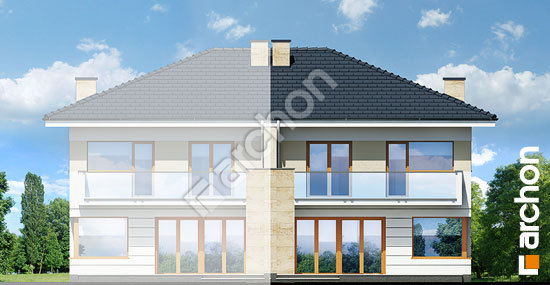 Дворовий фасад Вілла Юлія 5 (Б)