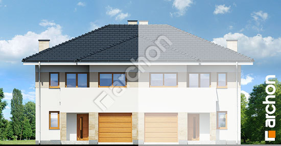 Передній фасад Вілла Юлія 5 (Б)