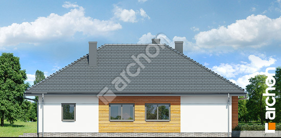 Дворовой фасад Дом в сирени 4 (Г)