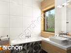 Проект будинку ARCHON+ Будинок в бузку 4 (Г) візуалізація ванни (візуалізація 3 від 3)