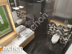 Проект будинку ARCHON+ Будинок в бузку 4 (Г) візуалізація ванни (візуалізація 3 від 4)