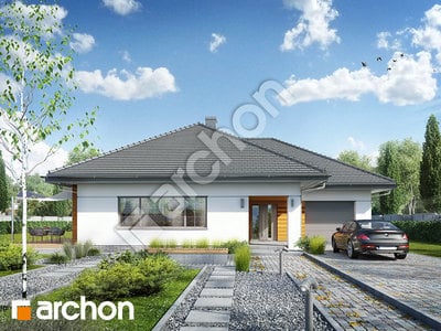 Проект дома ARCHON+ Дом в сирени 4 (Г) 