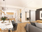 Проект будинку ARCHON+ Будинок в бузку 4 (Г) денна зона (візуалізація 1 від 5)