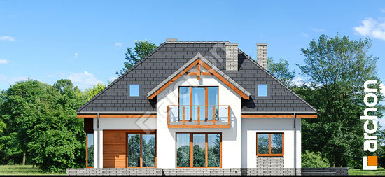 Дворовий фасад Будинок в калатеях 2 (В)