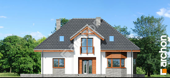 Передній фасад Будинок в калатеях 2 (В)