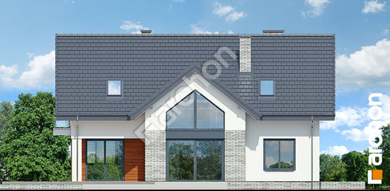 Дворовой фасад Дом под софорой