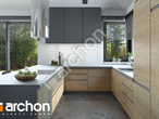 Проект будинку ARCHON+ Будинок під софорою візуалізація кухні 1 від 2