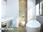 Проект будинку ARCHON+ Будинок під софорою візуалізація ванни (візуалізація 3 від 2)