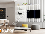 Проект будинку ARCHON+ Будинок в фіалках 10 (Р2С) денна зона (візуалізація 1 від 3)