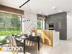 Проект дома ARCHON+ Дом в клематисах 27 (Р2) визуализация кухни 1 вид 1