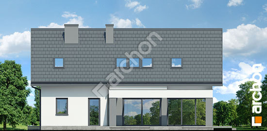 Дворовой фасад Дом в альбициях (Г2)