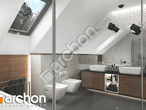 Проект дома ARCHON+ Дом в альбициях (Г2) визуализация ванной (визуализация 3 вид 3)