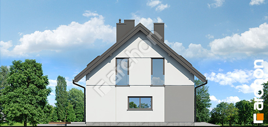 Боковой фасад Дом в малиновках 23 (Г)