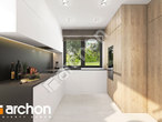 Проект дома ARCHON+ Дом в малиновках 23 (Г) визуализация кухни 1 вид 1