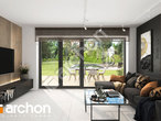 Проект будинку ARCHON+ Будинок в малинівці 23 (Г) денна зона (візуалізація 1 від 4)