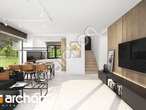 Проект будинку ARCHON+ Будинок в малинівці 23 (Г) денна зона (візуалізація 1 від 5)