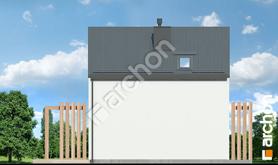 Бочний фасад Літній будиночок над джерельцем 2