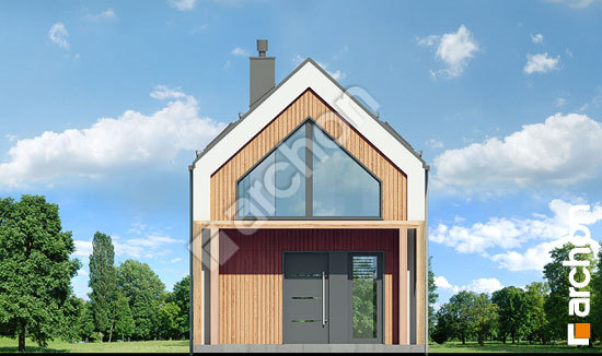 Передній фасад Літній будиночок над джерельцем 2