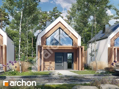 Проект дома ARCHON+ Летний домик у ручья 2 Вид 2