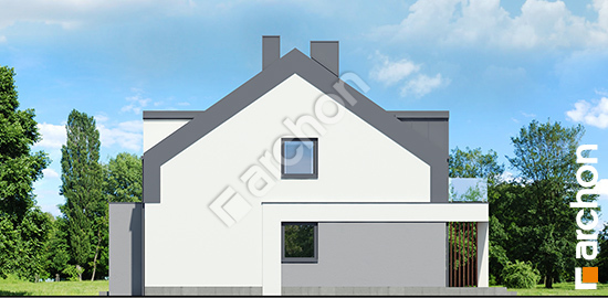 Бочний фасад Будинок в фіалках 7 (Р2) ver.2