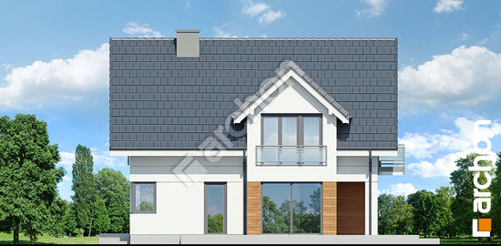 Боковой фасад Дом в орлишках (Г2ПА)