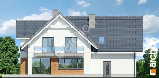 Дворовий фасад Будинок в орлішках (Г2ПА)