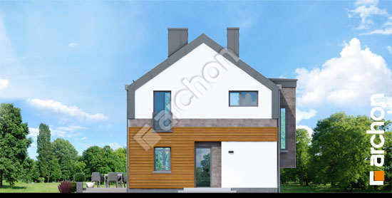 Передній фасад Будинок під івою