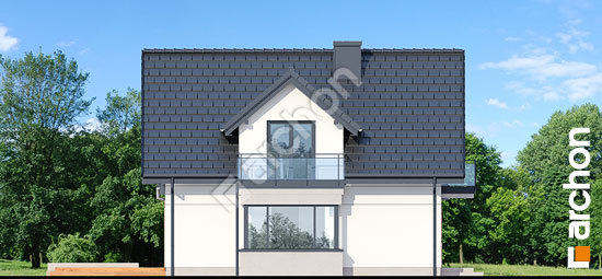 Бочний фасад Будинок в рододендронах 20 (Н)