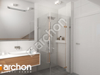 Проект дома ARCHON+ Дом в рододендронах 20 (Н) визуализация ванной (визуализация 3 вид 3)