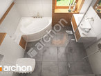 Проект дома ARCHON+ Дом в рододендронах 20 (Н) визуализация ванной (визуализация 3 вид 4)