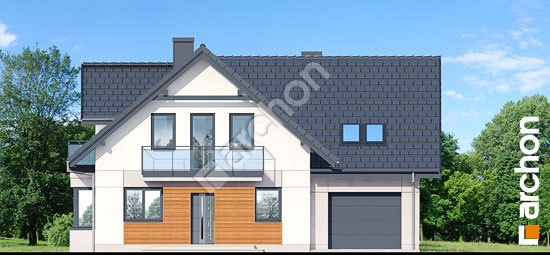 Передній фасад Будинок в рододендронах 20 (Н)