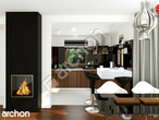 Проект будинку ARCHON+ Будинок в рододендронах 6 (Г2Н) вер.2 візуалізація кухні 2 від 1
