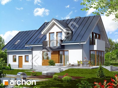 Проект будинку ARCHON+ Будинок в рододендронах 6 (Г2Н) вер.2 Вид 2