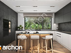 Проект дома ARCHON+ Дом в подснежниках 9 (Г2) визуализация кухни 1 вид 3