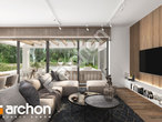 Проект будинку ARCHON+ Будинок в підсніжниках 9 (Г2) денна зона (візуалізація 1 від 4)