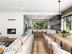 Проект будинку ARCHON+ Будинок в підсніжниках 9 (Г2) денна зона (візуалізація 1 від 6)