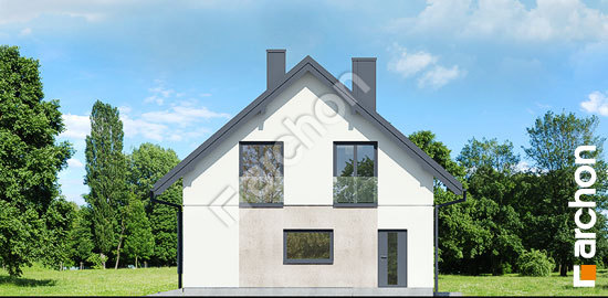 Боковой фасад Дом в изопируме 8 (Г2)