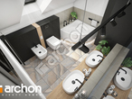 Проект будинку ARCHON+ Будинок в ізопірумі 8 (Г2) візуалізація ванни (візуалізація 3 від 4)