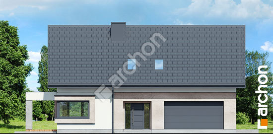 Передній фасад Будинок в ізопірумі 8 (Г2)