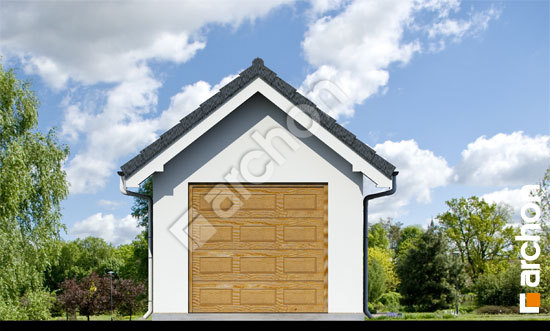 Передній фасад Господарська будівля Г17