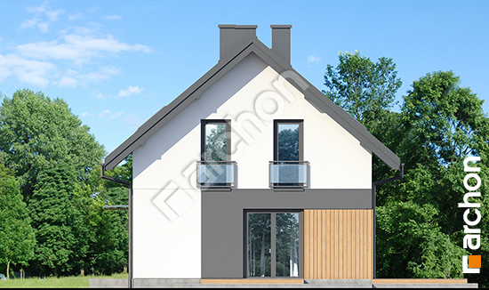 Бочний фасад Будинок в малинівці 29