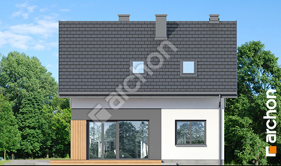 Дворовой фасад Дом в малиновках 29