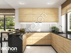 Проект дома ARCHON+ Дом в малиновках 29 визуализация кухни 1 вид 3