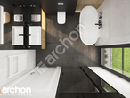 Проект будинку ARCHON+ Будинок в малинівці 29 візуалізація ванни (візуалізація 3 від 4)