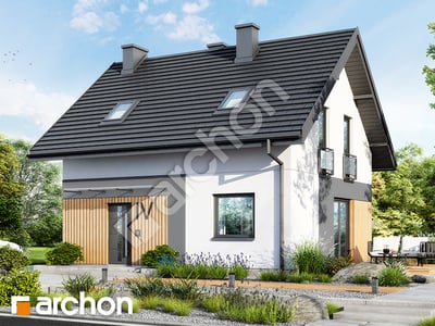 Проект дома ARCHON+ Дом в малиновках 29 