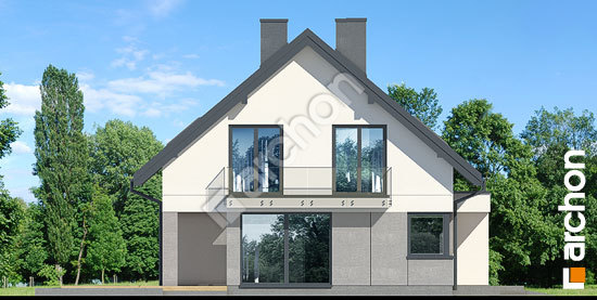 Боковой фасад Дом в иссопах