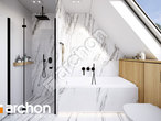 Проект будинку ARCHON+ Будинок в гісопах візуалізація ванни (візуалізація 3 від 2)
