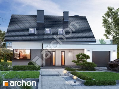 Проект дома ARCHON+ Дом в иссопах 