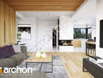 Проект будинку ARCHON+ Будинок в гісопах денна зона (візуалізація 1 від 4)