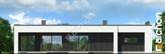 Боковой фасад Дом в матуканах (Г2)